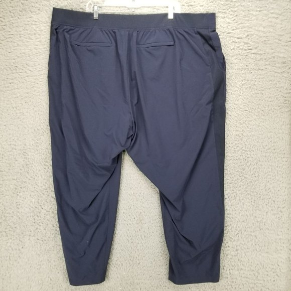 Athleta Pants Womens 26 Brooklyn Blue Stretch High Rise Ankle - Picture 8 of 13
